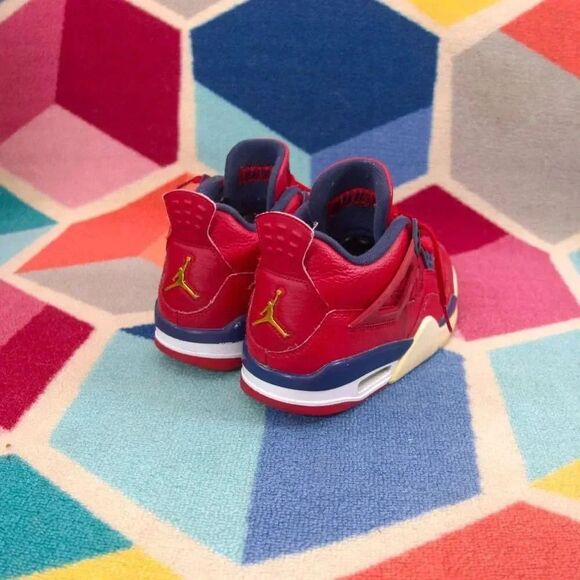 Air Jordan 4 Retro 'FIBA Size 7Y - Picture 4 of 7